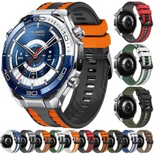 22MM Silicone Sport Band Strap for Huawei Watch GT6 GT5 GT4 3 2 46mm Ultimate 2