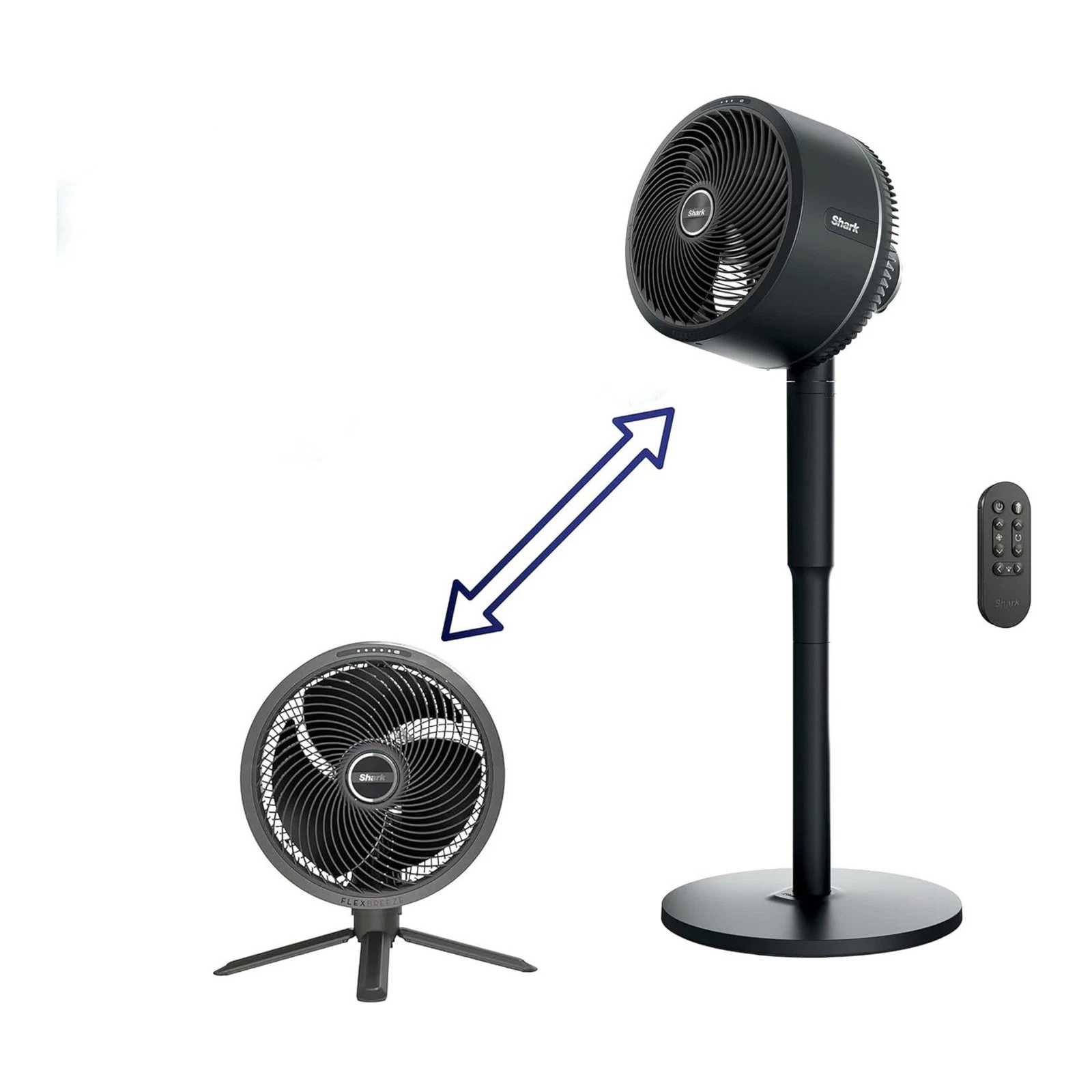 Shark FlexBreeze Portable Pedestal Tabletop Fan - Black Review