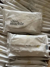 Dial Travel/Hotel Size Bar Soap / 50 Bars Per Case / White Marble Deodorant Bar