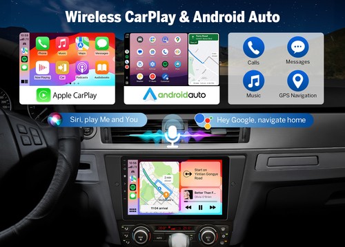 Eonon Apple Carplay Coche Estéreo GPS Navegación Radio WIFI Para BMW E90-E93 Android 14 DSP - Imagen 11 de 22