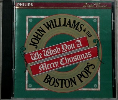 John Williams & Boston Pops   We Wish You A Merry Christmas CD 1984 Philips