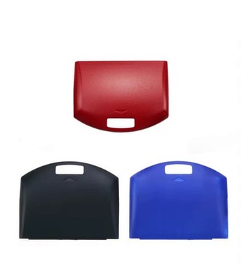 Akku Deckel Batterie  Akkudeckel Abdeckung Schwarz Rot Blau Sony PSP 1000 1001