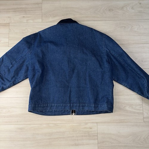 Chaqueta de Colección Big Ben Wrangler Denim Forrada con Manta Talla 50 EE. UU. Retro Años 70 - Imagen 4 de 11