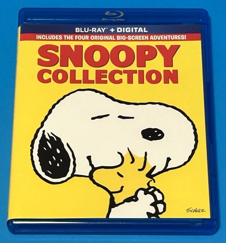 Snoopy Collection (Blu-ray, 4-disc, 2021) 4 TV movies '69-'80 FAMILY ANIMATION - product listing photo