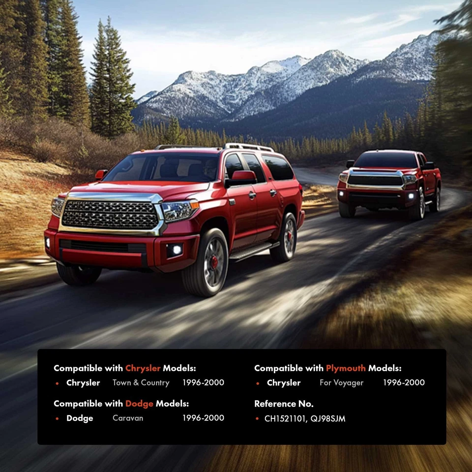 Задняя правая наружная дверная ручка для Dodge Caravan Chrysler Town & Country 96-00 - Изображение 2 из 4