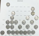 1913 to 1938 Buffalo Nickel 5 Cent 25 Coin Lot From OLD Estate Collection 1918 D