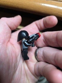 Lego Star Wars Minifigure - Imperial Gunner 75034, 75159 W Weapon