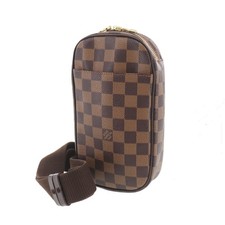 Louis Vuitton LV Pochette Ganjou Damier Used Body Schultertasche N48048 #EF501 S