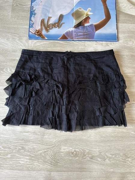 Women Isabel Marant Skirt Black Cotton 40 / L / 48