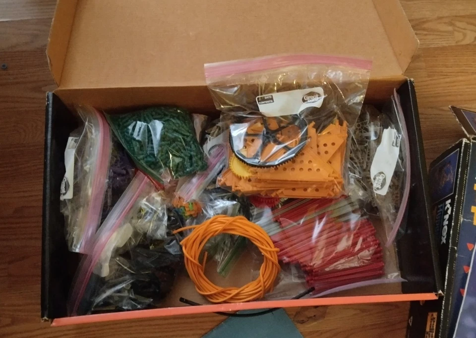 K'nex #63149 Lost Mines Power Tower Crane Used Vintage - Image 2 of 2