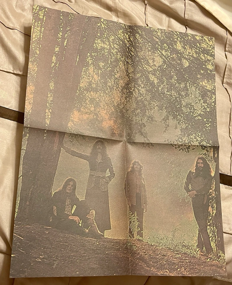 Black Sabbath - Master of Reality - Vinyl Album Insert Poster - Perfect Cond! - Image 4 of 4