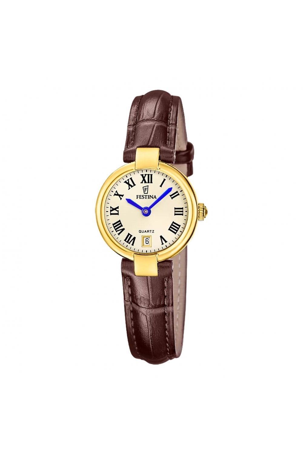 Festina Ladies Gold Mademoiselle 26mm Stainless Steel Dress Watch F20783-2