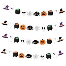 Black Hanging Banner for Halloween Party Decorations