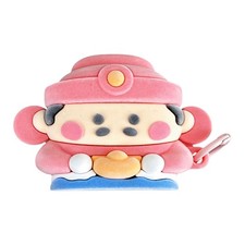 Fluff God Of Fortune Case for 1/2/3/4 Case Soft Protective Cover Wireless Earbu