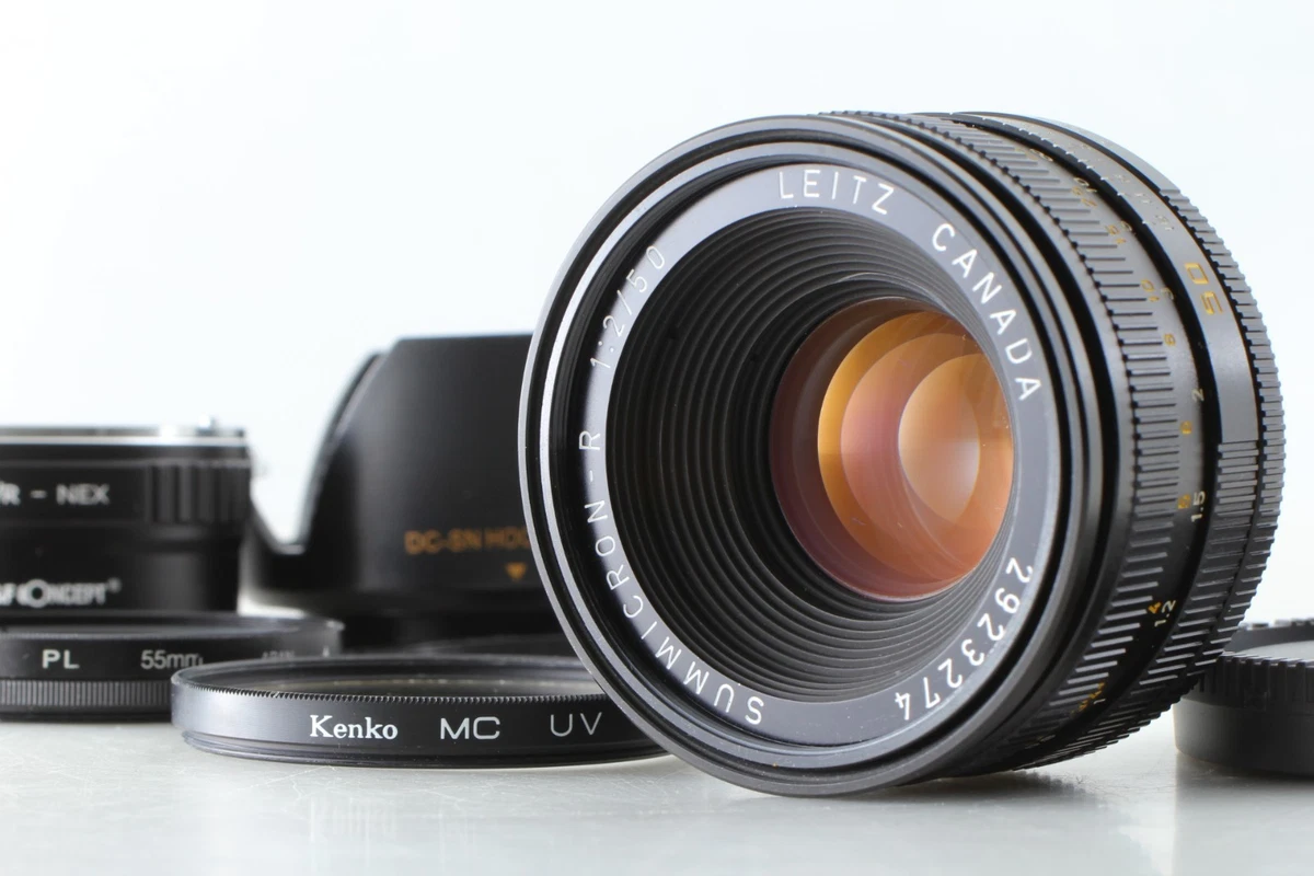 Leica SUMMICRON-R 50mm Focal f/2 Camera Lenses for sale | eBay