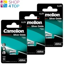 3 CAMELION 4SR44 Mercury Batteries 6.2V PX28 High Performance EXP 2025 New
