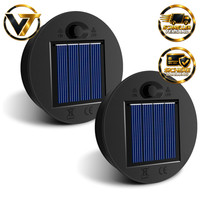 Solarleuchten Ersatzteile 2 StüCk 7Cm 1,2V 600Mah FüR Garten AußEnbereich