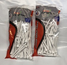 2 Pack Pride GolfTee 3 1/4  Wood Golf Tees Made In The U.S