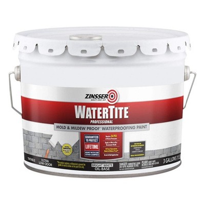 ZINSSER 5003 Paint,Alkyd Enamel,Bright White 4HFF3