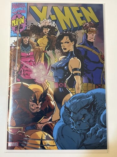 XMen 1 (1991) Kaare Andrews Megacon 2025 Foil Exclusive Facsimile Variant Blue T