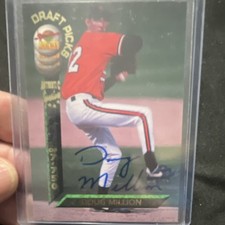 1994 Signature Rookies Doug Million #7 Autograph Serial Numbered Baseball Card