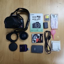 Canon EOS Digital Rebel XTi 400D DSLR Camera Kit   18  55mm Lens  Accessories