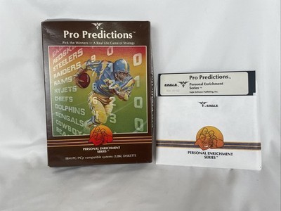 PRO PREDICTIONS IBM PC/PCjr COMPATIBLE SYSTEMS (128K) BOX DISKETTE - NO MANUAL