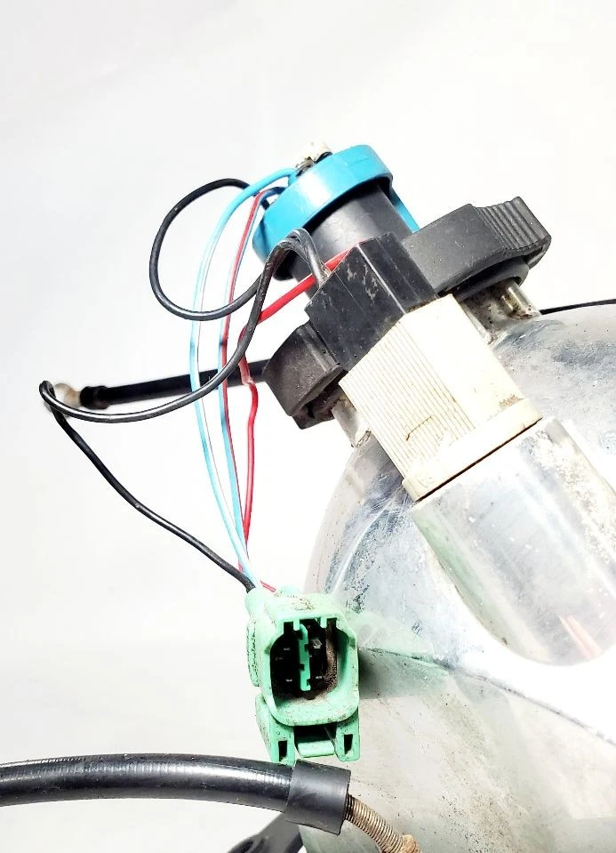 1992 1993 1994 1995 1996 Jaguar XJS OEM Left Hazy Headlight - Image 3 of 4