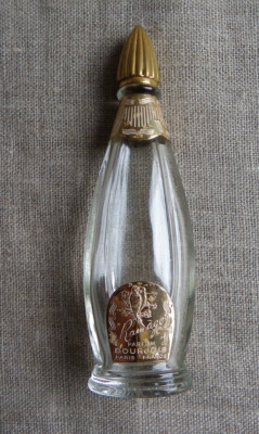 PARFUMFLAKON RAMAGE DE BOURJOIS - 11 cm - LEER - UM 1950
