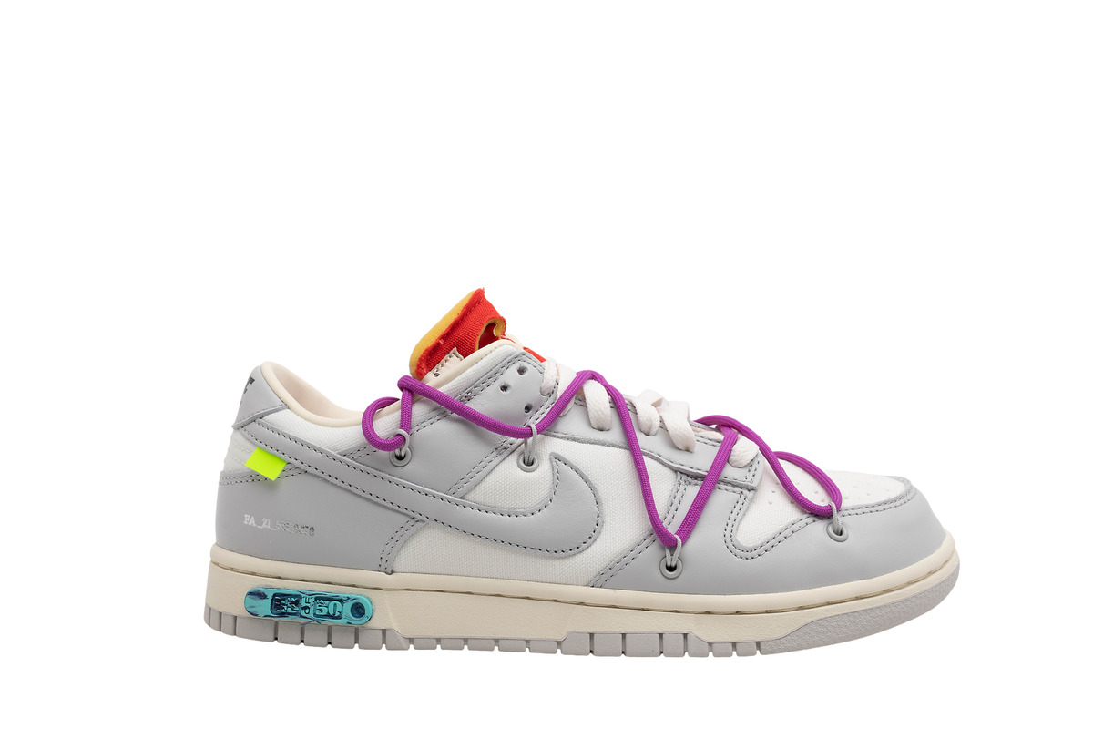 OFF-WHITE × NIKE DUNK LOW 1 OF 50 "45"