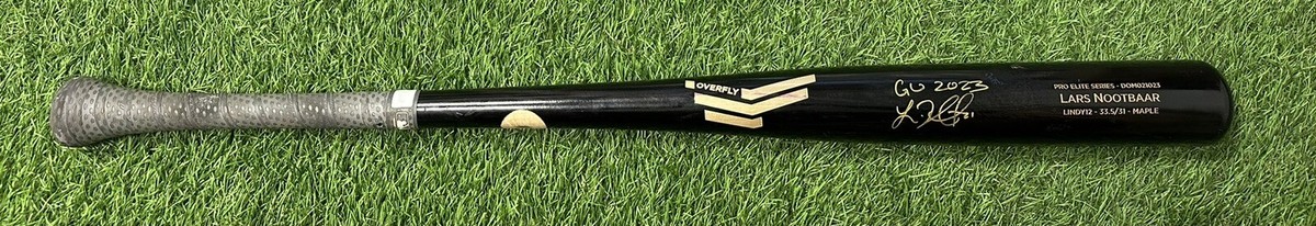 Lars Nootbaar St. Louis Cardinals Game Used Bat Slight Crack Lars Nootbaar St. Louis Cardinals Game Used Bat Slight Crack