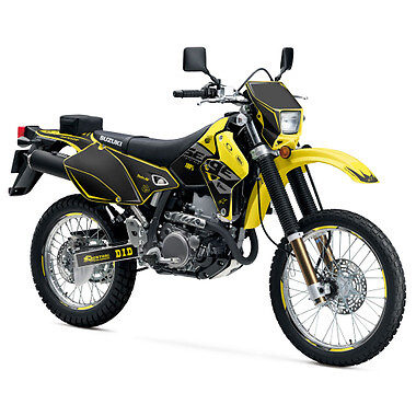 2000-2004 DRZ 400 BINARY Yellow Senge Graphics Kit Compatible with Suzuki