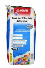 Mapei Fast Set Flexible Adhesive 20kg Grey