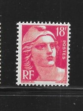 FRANCE 1951 18fr carmine Marianne vf MINT never hinged SG 1007e