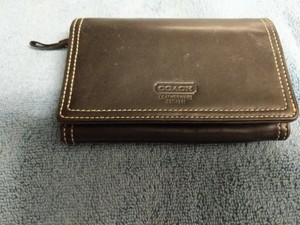 coach leatherware wallet
