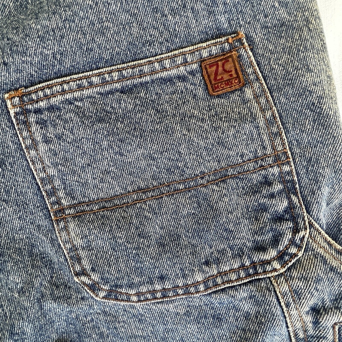 Overalls Adult XS 34 Waist 28.5 Inseam Z. Cavaricci Denim Overalls Adult XS 34 Waist 28.5 Inseam Z. Cavaricci Denim