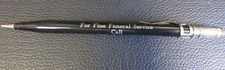 REINHARDT K. SCHOENFELD - FOR FINE FUNERAL SERVICE CALL - MECHANICAL PENCIL - VG