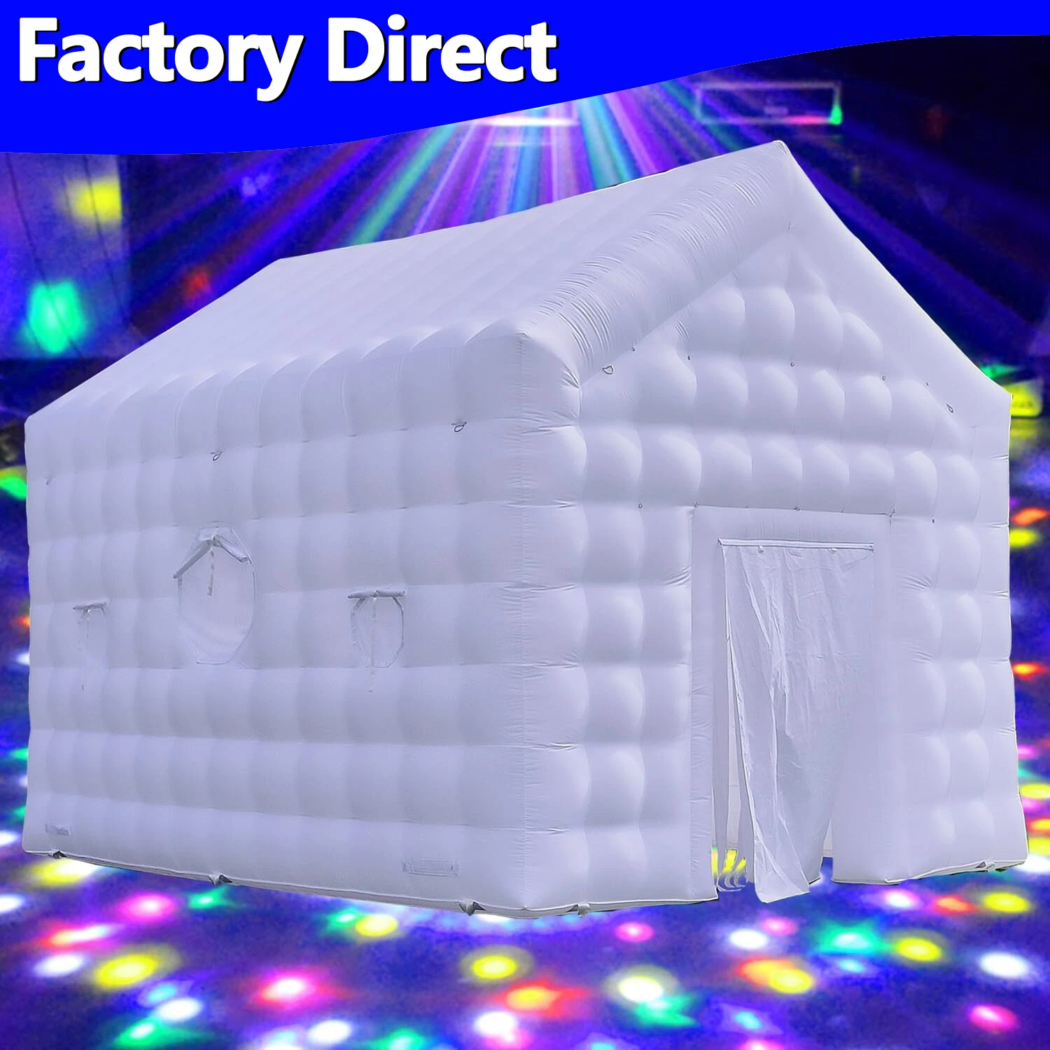 18FT Inflatable Night Club Party Tent Nightclub Room Bar Tent for Event Show Use