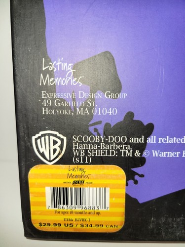 Scooby-doo! Haunted Halloween Record a Book Hardcover From Collector's Collectio - Picture 12 of 13