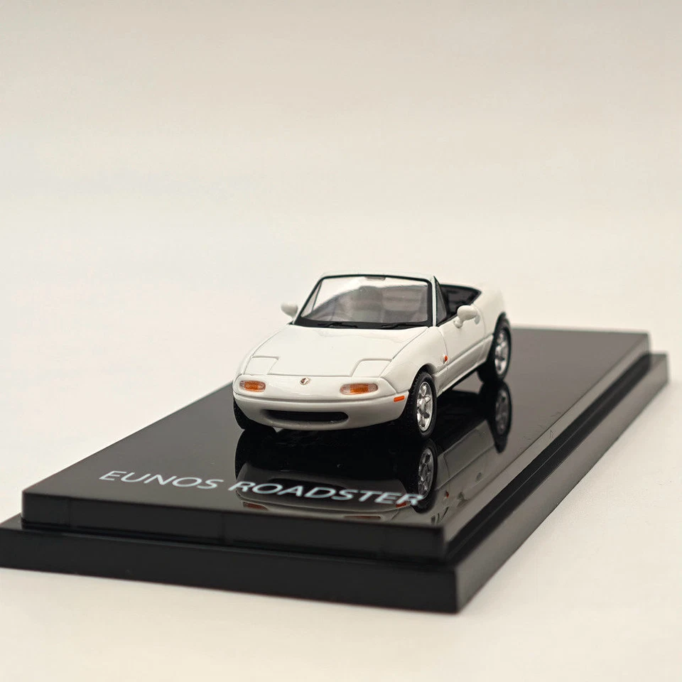 Hobby JAPÓN 1/64 Mazda EUNOS ROADSTER NA6CE CON CUBIERTA TONEL Blanco HJ642025AW Foto 2 de 4