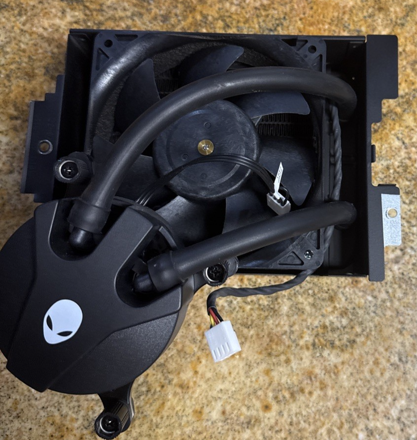 Genuine Dell Alienware Aurora R8 R9 R10 R11 R12 Liquid CPU Cooler MH0HN ...