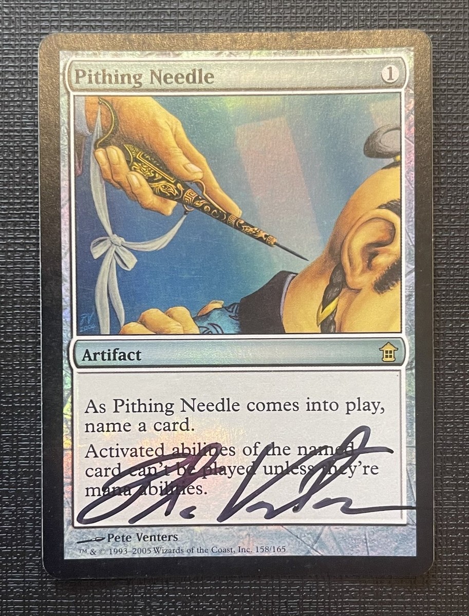 マジック：ザ・ギャザリング - MTG MPS Pithing Needle 全面光沢Foil NM MTG Pithing Needle - 10th Edition #338 | eBay