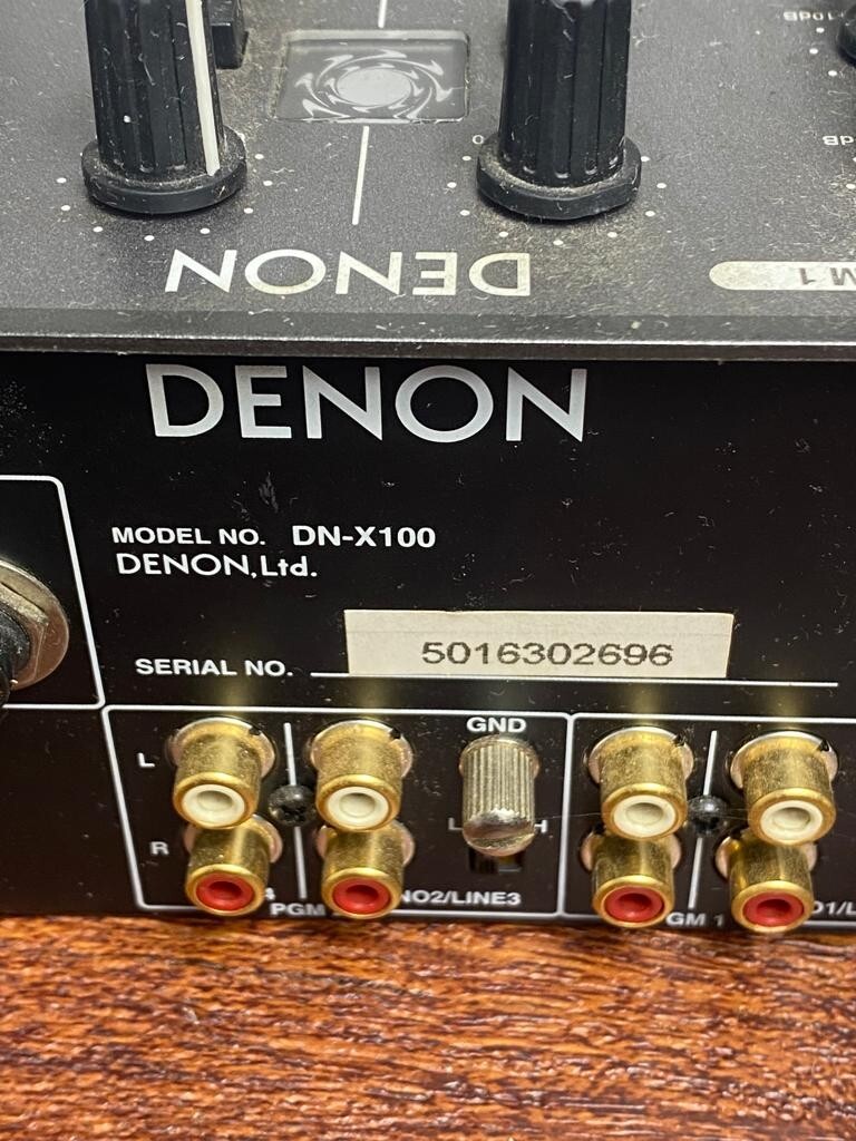 Denon DN-X120 / DN-X100 DJ Mixer Untested Powers On | eBay