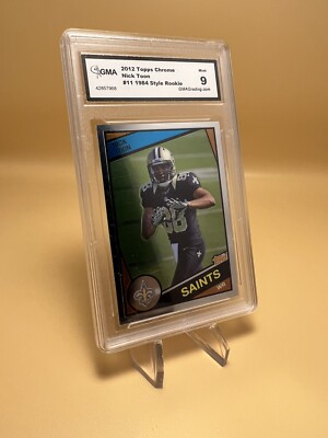 2012 Topps Chrome 1984 #11 Nick Toon RC New Orleans Saints