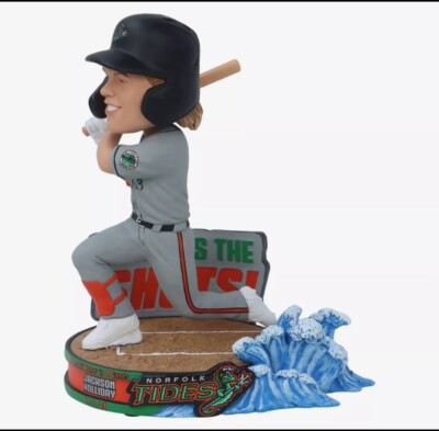 最終値下げ　ジャクソンホリデー　FOCO NORFOLK TIDESボブルヘッド Jackson Holliday Norfolk Tides Home Run Bobblehead FOCO NEW