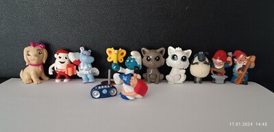 Spiel,Sammelfiguren,Breakdancer,Shan das Schaf,Schlumpf von Schleich usw.
