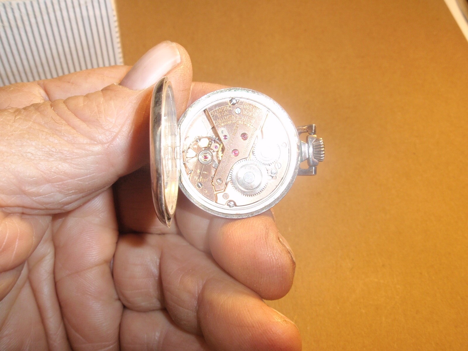 Croton 30mm Sterling Solid Silver Silver .925 Poc… - image 11