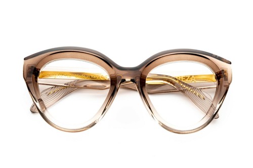 NUOVO OCCHIALI DA VISTA SARAGHINA MOD:MAREZA COL:BEIGE CRYSTAL NEW \u0026  AUTHENTICH | eBay