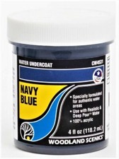 Woodland Scenics  New 2024  Any Scale  Water Undercoat  Navy Blue  CW4531