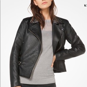 michael kors studded jacket